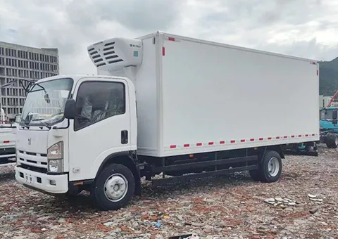 Personalización de camiones refrigerados de zona de doble temperatura