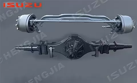 Ejes delanteros y traseros