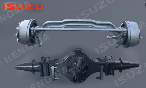 Ejes delanteros y traseros