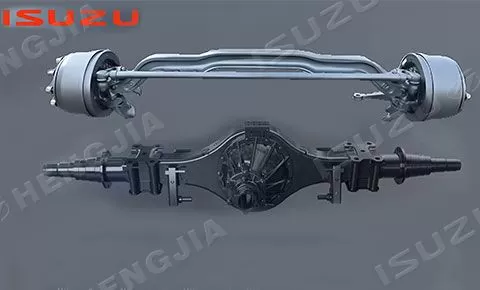 Ejes delanteros y traseros