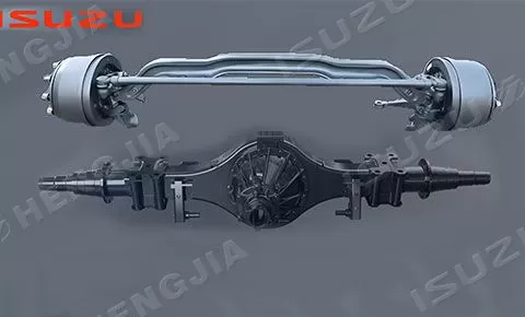 Ejes delanteros y traseros