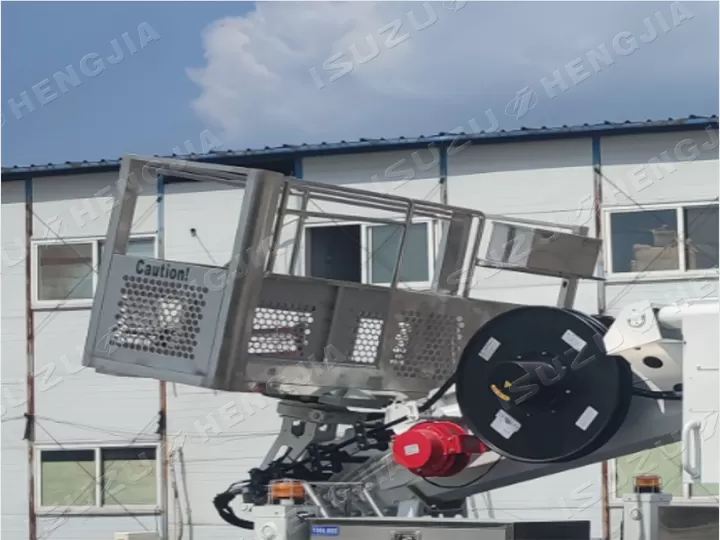 cubo de trabajo aéreo