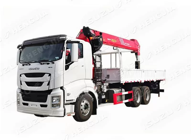 6x4 GIGA VC66 Crane montada en camión